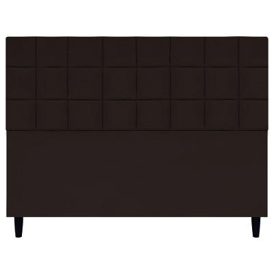 Cabeceira Estofada Para Cama Box Queen 160 Cm Florem Suede