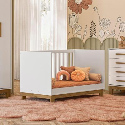 Berço Mini Cama Luar Branco Acetinado