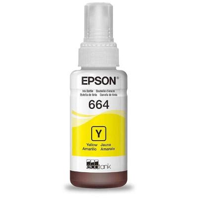 Refil De Tinta Epson Amarelo T664420 70ml