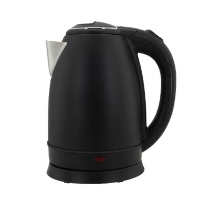 Chaleira Elétrica 1,8l Em Inox Preta 127v 1000w Rápida Fervura