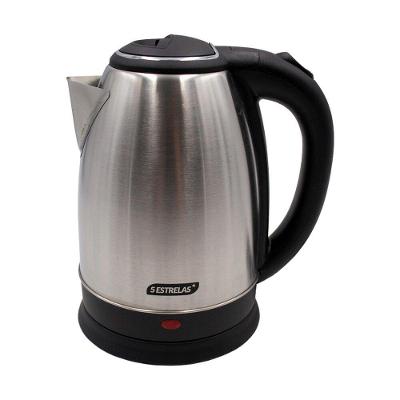 Chaleira Elétrica 1,8l Em Inox Escovado 220v 1500w Rápida Fervura