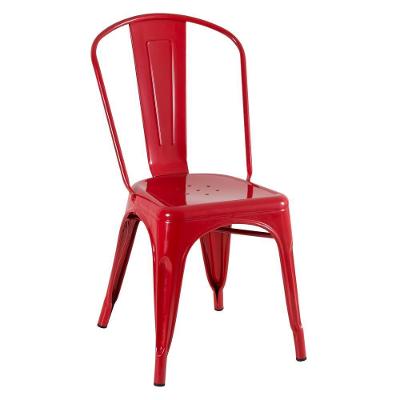 Cadeira Iron Tolix Vermelho Vermelho