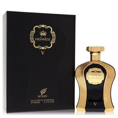 Perfume Feminino Her Highness Black Afnan 100 Ml Eau De Parfum