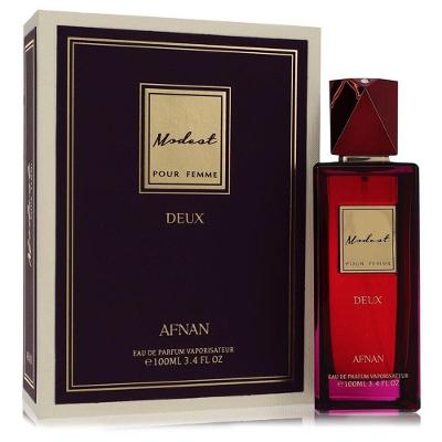 Perfume Feminino Modest Pour Femme Deux Afnan 100 Ml Eau Parfum