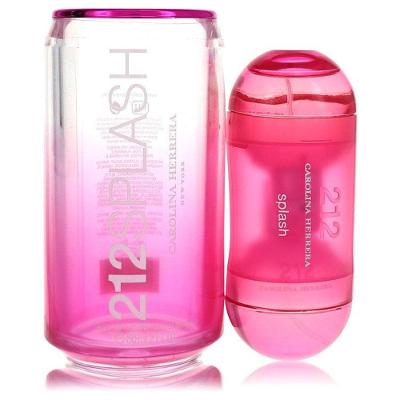 Perfume Feminino 212 Splash Carolina Herrera 60 Ml Eau De Toilette