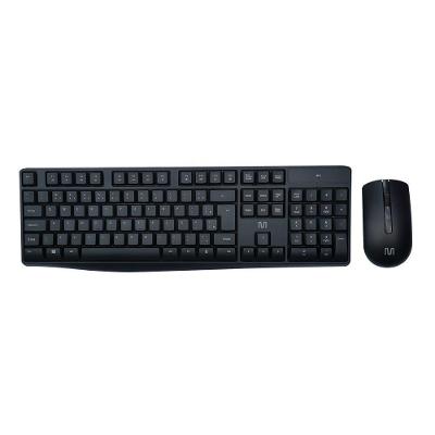 Kit Combo Teclado E Mouse Sem Fio Slim Multi Conexão Usb -