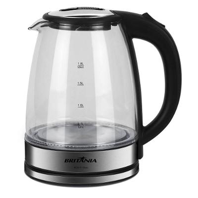 Chaleira Elétrica Britânia BCH11 Glass 1,8L Light Controll Light Control 220V