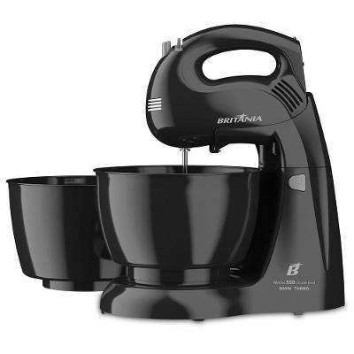 Batedeira Britânia Pérola 550 Double Bowl 4 Velocidades 500W 110V