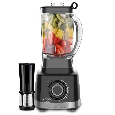 Liquidificador Britânia BLQ1300P Fortis Turbo 1400W 3L 110V