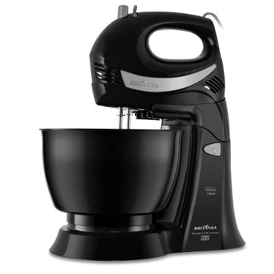 Batedeira Britânia Diamante Preta 550W 4,3L 220V