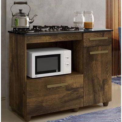 Balcão Cooktop/forno Violeta Kaiki Móveis - Ypê