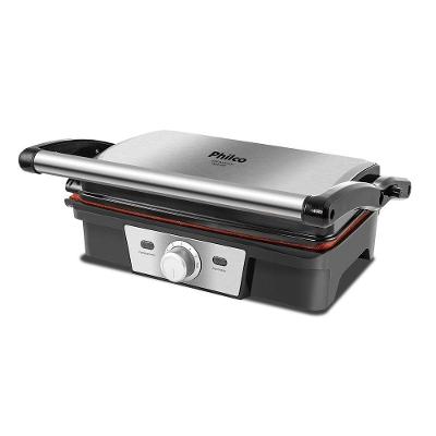 Grill Philco PGR19PI Inox Antiaderente Redstone 220V