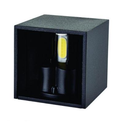 Arandela Mini Led 2w 3000k Facho Ajustável Preta - Areas Internas