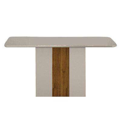 Mesa De Jantar Doha 120x80 Off White Decor Off – Leifer Móveis