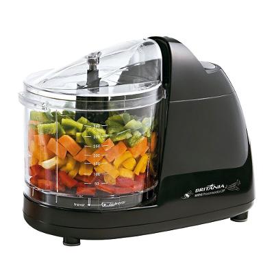 Mini Processador De Alimentos Britânia 360ml Função Pulsar 2P 110V