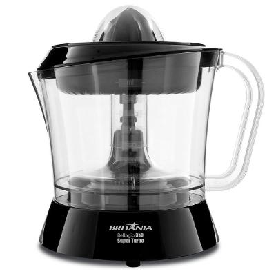 Espremedor De Frutas Britânia Bellagio 350 Turbo Preto 110V