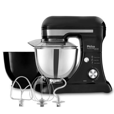 Batedeira Planetária Philco PBP600P Turbo Inox Double Bowl 600W 110V