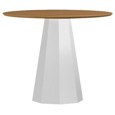 Mesa De Jantar 120x120 Cm Isis Sem Vidro Off White Ype – New Ceval