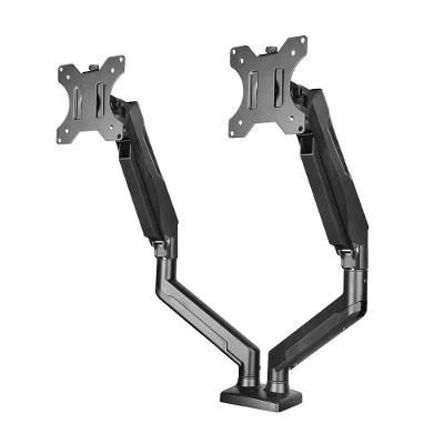 Suporte Duplo Para Monitor 17 A 32 Articulado Pistão A Gás - Fitter F16