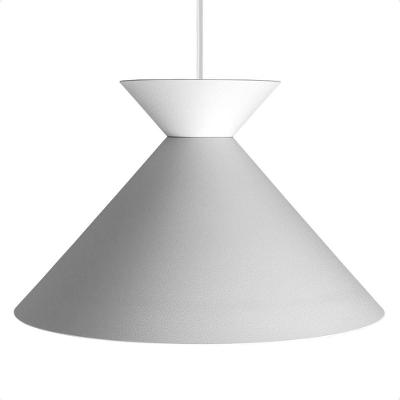 Lustre Pendente Blumenau Guto Minimalista E27 Bivolt Branco