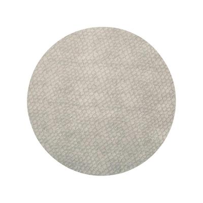 Lugar Americano Redondo Em Pvc Scale 38cm Wolff Cinza