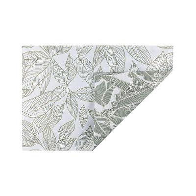 Lugar Americano Retangular Impermeável Acqua 50x35cm Auguri Casa Folha De Bananeira