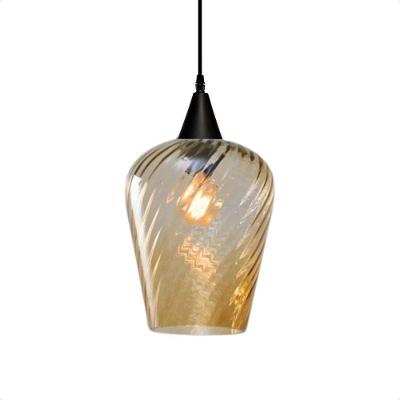 Lustre Pendente Taschibra Monalisa G Rigato âmbar E27 Bivolt Preto