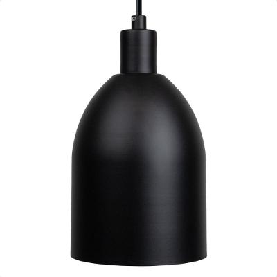 Lustre Pendente Blumenau Mila Minimalista E27 Bivolt Preto