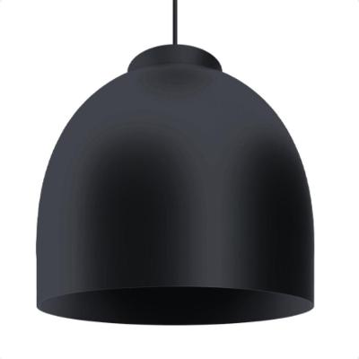 Lustre Pendente Blumenau Blum Minimalista E27 Bivolt Preto