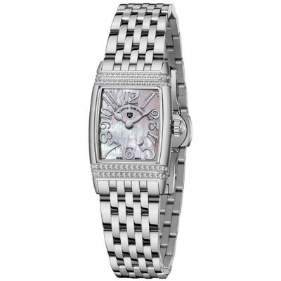 Relógio Feminino Quartzo Design Fino Elegante Com Strass Em Aço Inoxidavel Impermavel Branco Prata