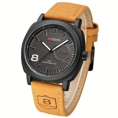 Relógio, Estilo Casual Com Funções De Data E Calendário, Preto