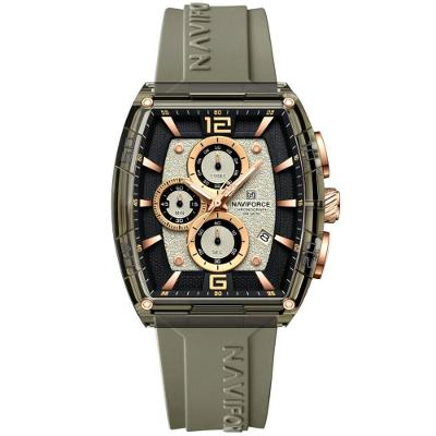 Relógio De Quartzo Masculino Casual Luminoso à Prova D´agua 30m Esportivo Cinza