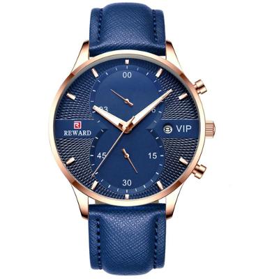 Relógio Masculino Esportivo De Quartzo Moda Casual à Prova D´agua 30m Azul