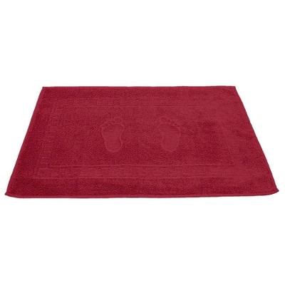 Toalha Piso Buettner Felpudo 100% Algodão Pezinhos 45cmx70cm Chilli