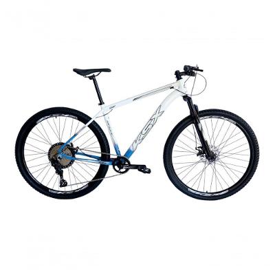 Bicicleta Aro 29 Ksx Sd7 12v Garfo Com Trava K7 11/50 Freios Hidráulicos Kit 1x12 - Azul Zimbro/branco Tam. 19
