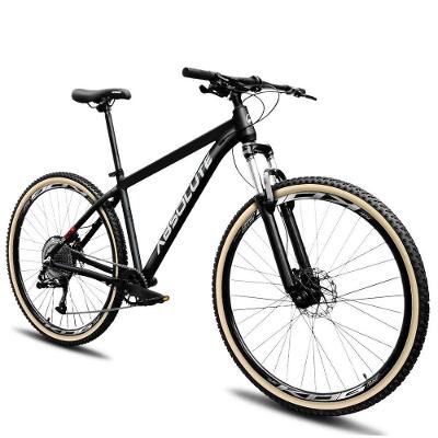 Bicicleta Aro 29 Absolute Nero 5 Aluminio 12v Garfo C/trava K7 Freios Hidráulicos Kit 1x12 Pneu C/faixa - Preto Tam.15