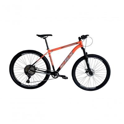 Bicicleta Aro 29 Ksx Sd7 12v Garfo Com Trava K7 11/50 Freios Hidráulicos Kit 1x12 - Preto/laranja Tam. 19