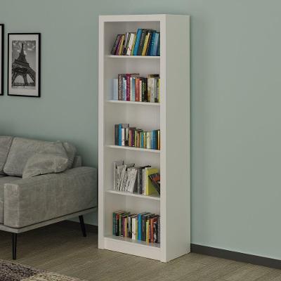 Estante Multiuso Escritório 171,5x60cm Com 5 Prateleiras Branco