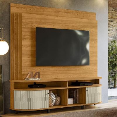 Home Theater Laguna Com Painel Cumaru/opala