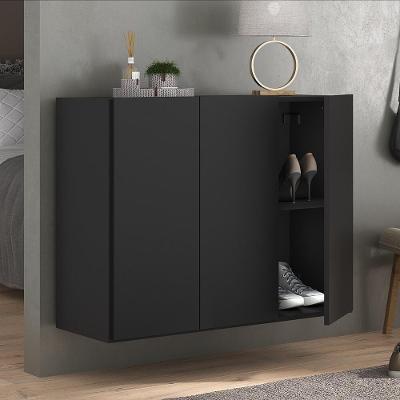 Sapateira 3 Portas Suspensa Nina Mp6017 Preta
