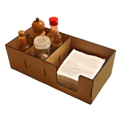 Porta Guardanapo E Temperos Em Mdf - Kit 10 Unidades