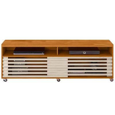 Rack Bancada Tv 65 Pol 2p 182 Cm Frizz Madetec Cinamomo Off White