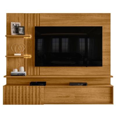 Painel Suspenso Tv 65 Pol 3p 200 Cm Atena Madetec Cumaru