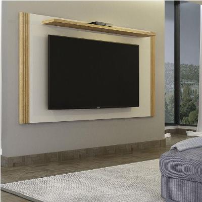 Painel Para Tv Até 60 Polegadas Diamantina Valdemoveis Cinamomo/off White