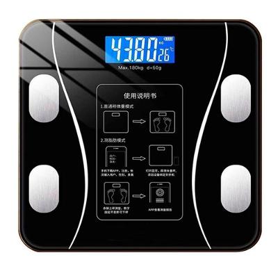 Balança Digital Banheiro Display Lcd Inteligente