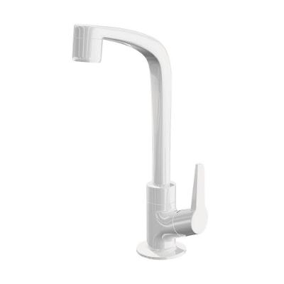 Torneira Lavatório De Mesa Bica Alta Flatt - 1195 F71 - Branco