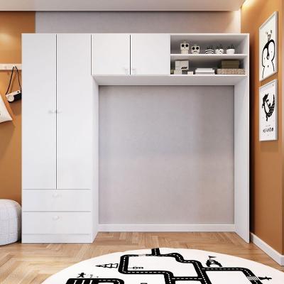 Guarda Roupas Infantil 04 Portas E 02 Gavetas Linha Aconchego La007 - Completa Móveis Branco
