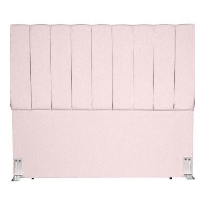 Cabeceira Para Cama Box Casal London Com 140cm Em Linho Rosa