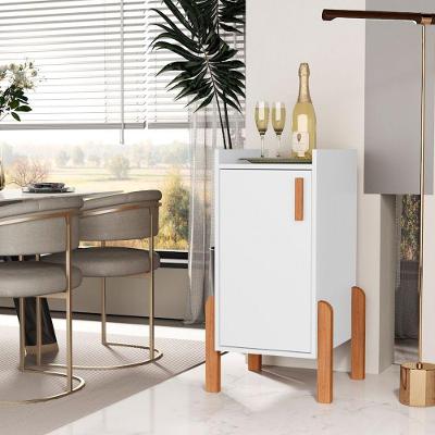 Armário Balcão Multiuso Poseidon Com 1 Porta Branco