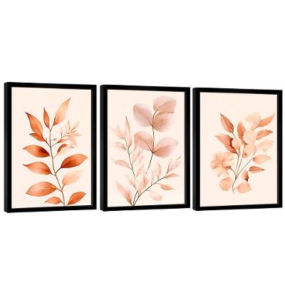Quadro Decorativo Trio Parede Botânica